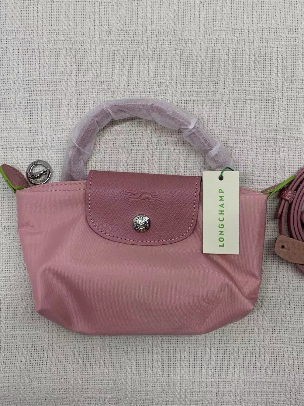 🥝Longchamp Pink Mini Crossbody Bag